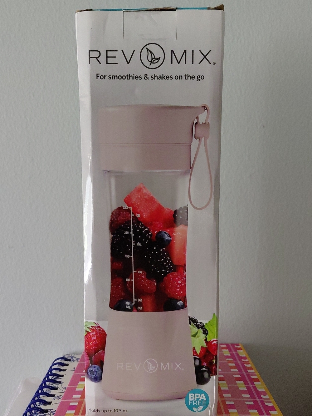 Revo Portable Smoothie Blender - Light Pink